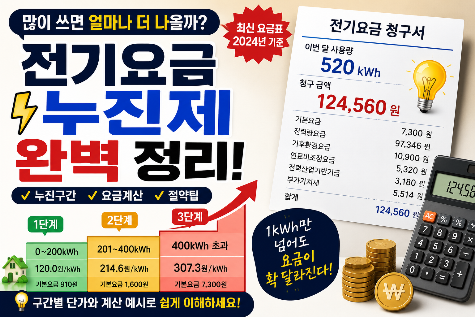전기요금누진제완벽정리